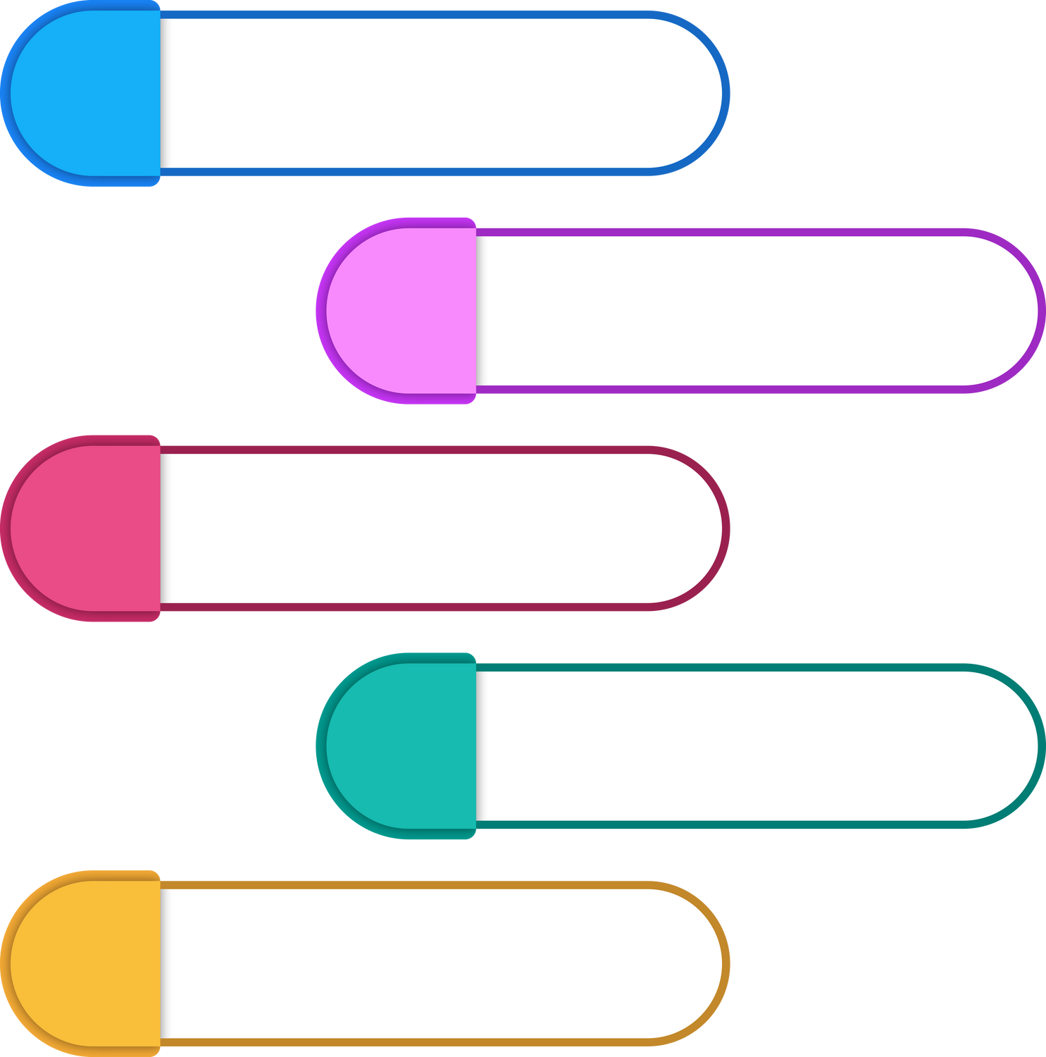 Infographic Template with 5 Steps